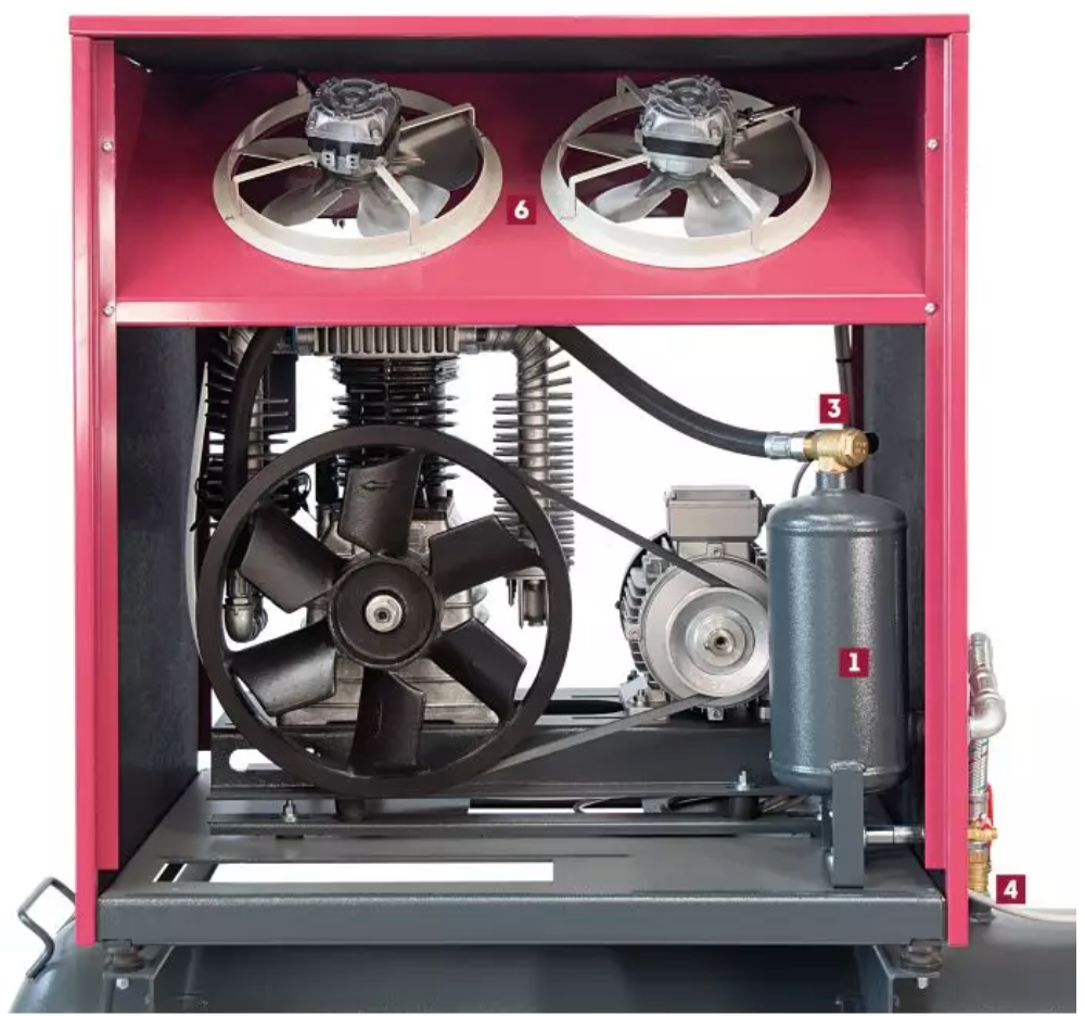 Kompressor PROFI-LINE 'SILENT' PL-S 750/10/3 D