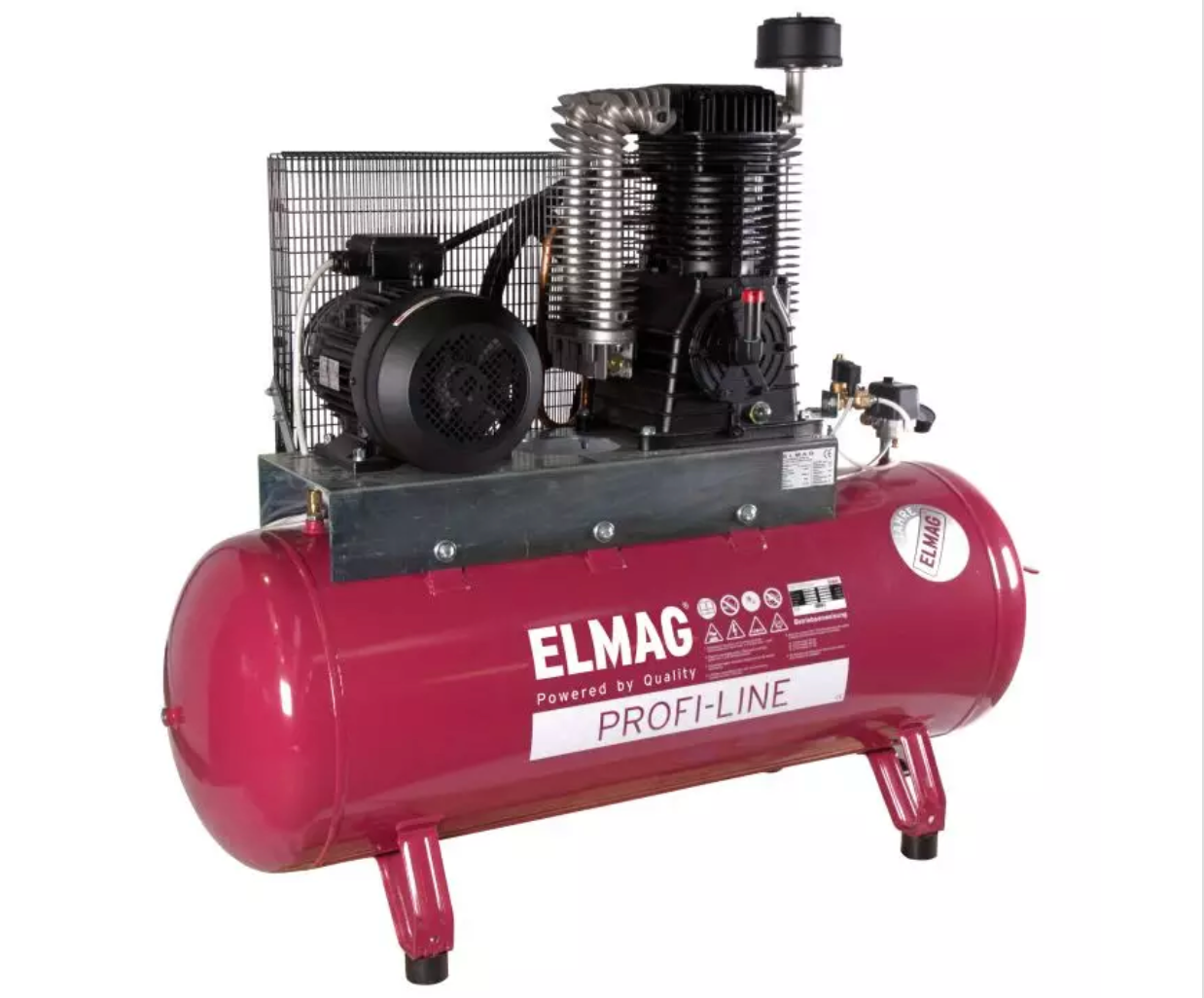 Kompressor PROFI-LINE PL 1200/10/270 D mit Sterndreieckanlage