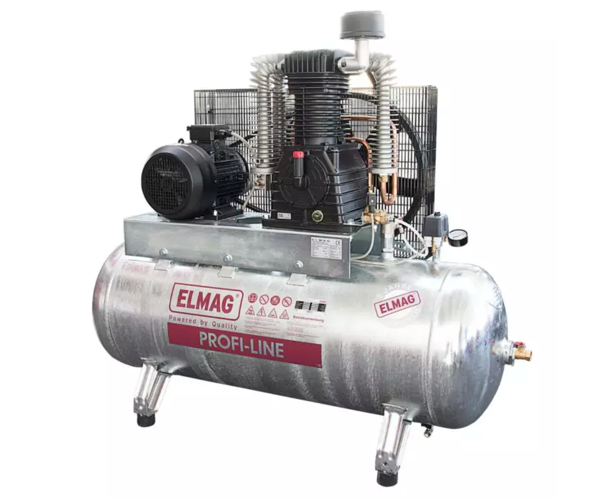 Kompressor PROFI-LINE 'VERZINKT' PL-Z 1200/10/270 D mit Sterndreieckanlage
