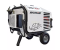 Mobiler Baustellenkompressor ROTAIR VRK FIBRA PLUS - 15 bar mit HONDA-Motor GX 690