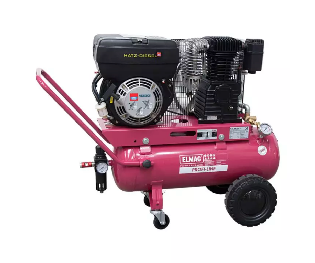 Motorkompressor PROFI-LINE DIESEL 600/15/50