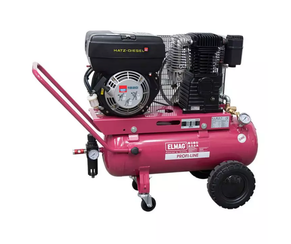 Motorkompressor PROFI-LINE DIESEL 600/15/100