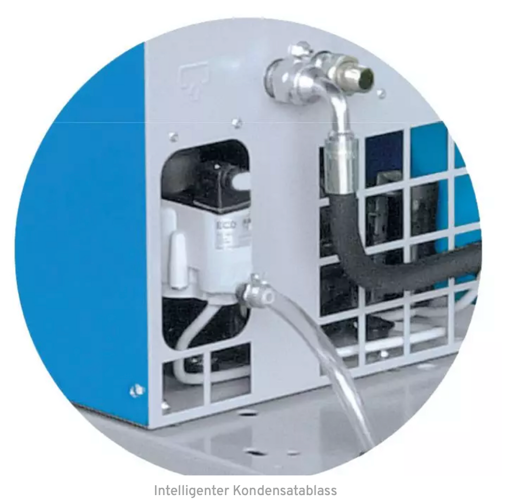MARK-Schraubenkompressor MSM MAXI 5,5 D - 270/10bar - AD 2000 mit Trockner und ES4000 Connect
