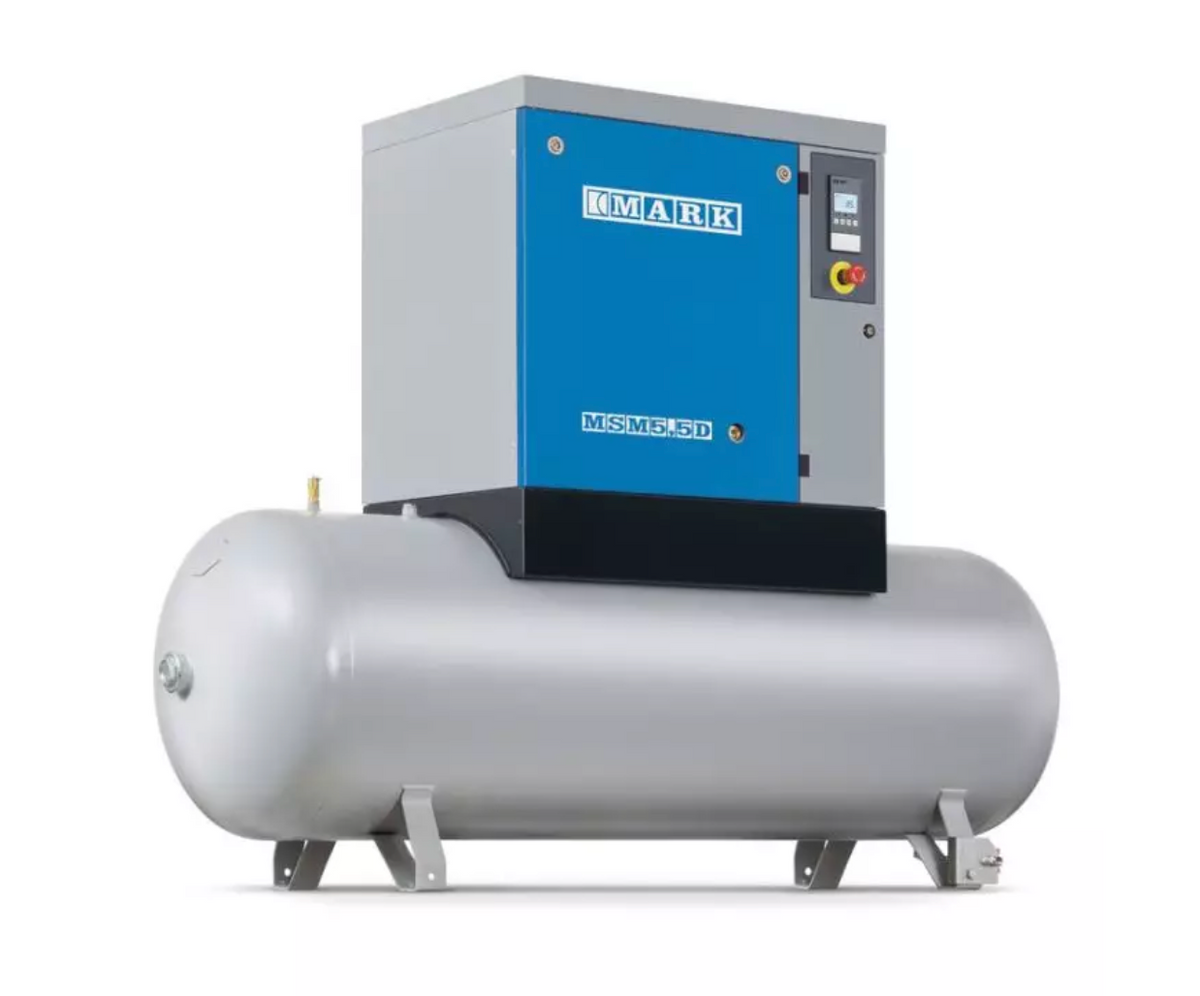 MARK-Schraubenkompressor MSM MAXI 7,5 B - 270/10bar - AD 2000 mit Steuerung ES4000 Connect