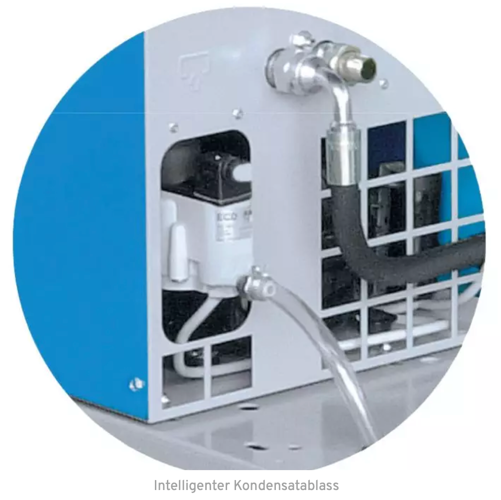 MARK-Schraubenkompressor MSM MAXI 7,5 D - 270/10bar - AD 2000 mit Trockner und Steuerung ES4000 Connect