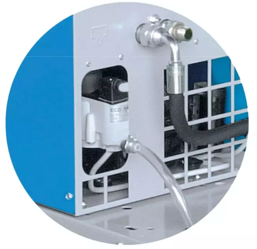 MARK-Schraubenkompressor MSM MAXI 11 D - 270/10bar - AD 2000 mit Trockner und Steuerung ES4000 Connect