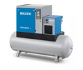 MARK-Schraubenkompressor MSM MAXI 15 D - 270/10bar - AD 2000 mit Trockner und Steuerung ES 4000 Basic