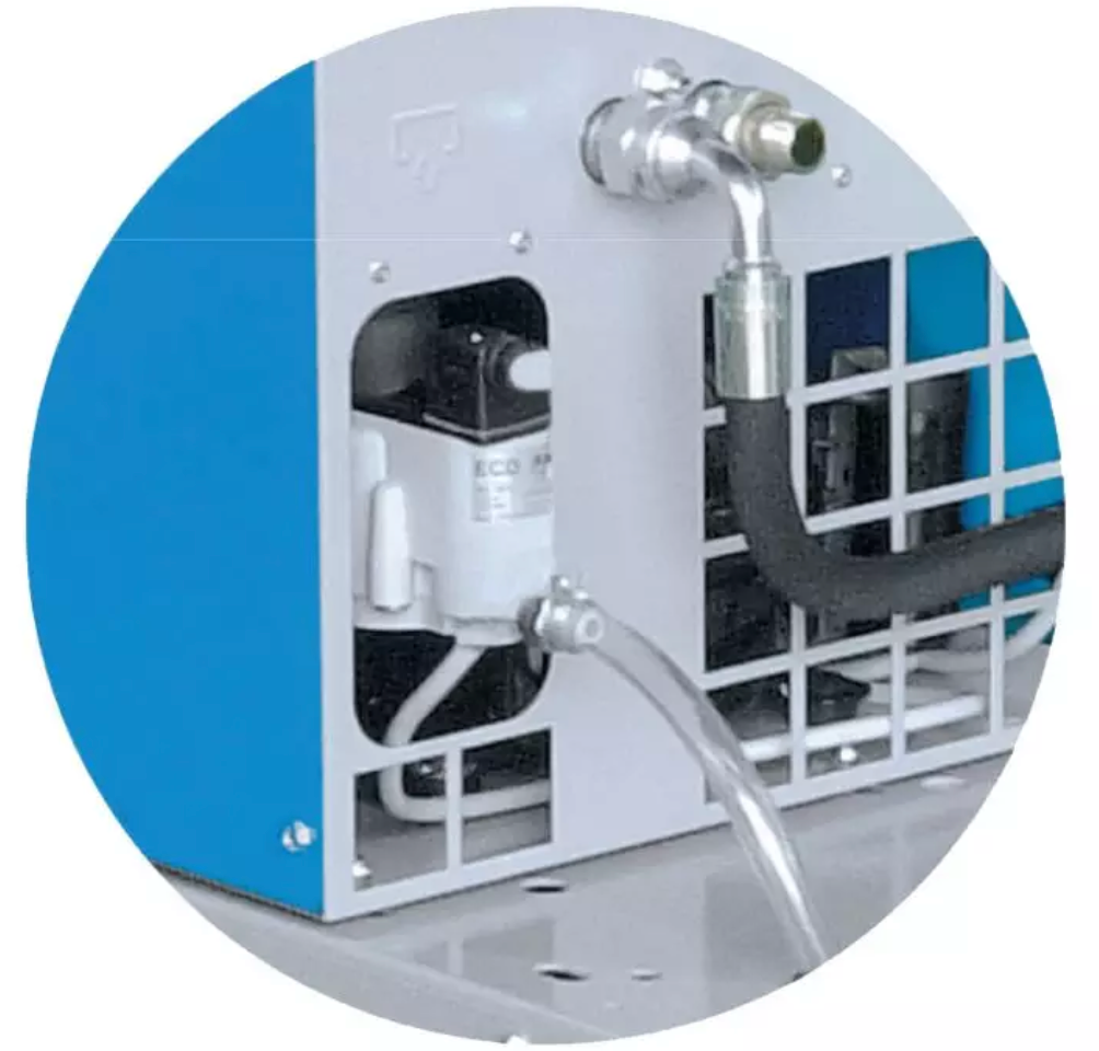 MARK-Schraubenkompressor MSM MAXI 7,5 DF - 500/13bar mit Trockner, Vorfilter und Steuerung ES4000 Connect