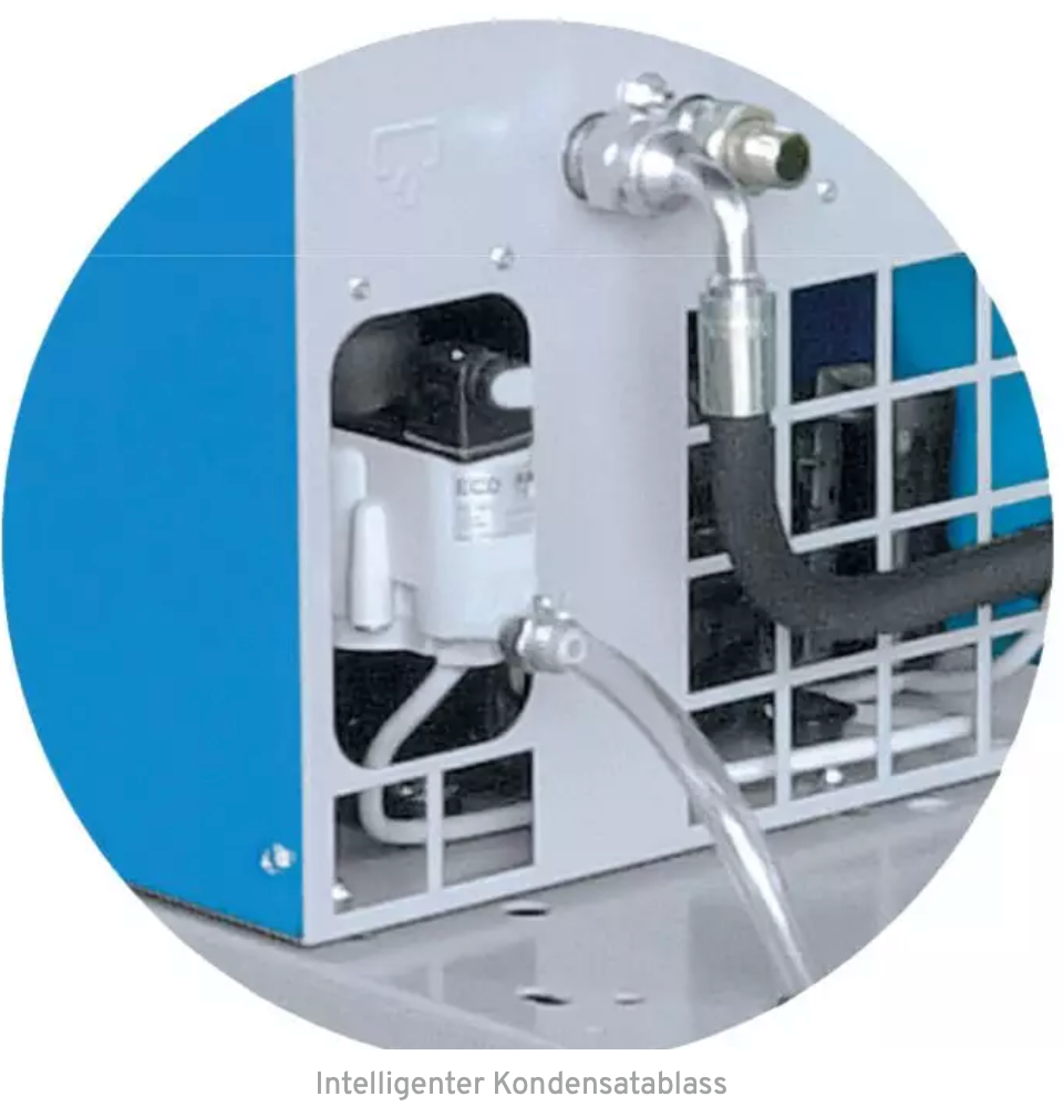 MARK-Schraubenkompressor MSM MAXI 11 D - 500/13bar  mit Trockner und Steuerung ES4000 Connect
