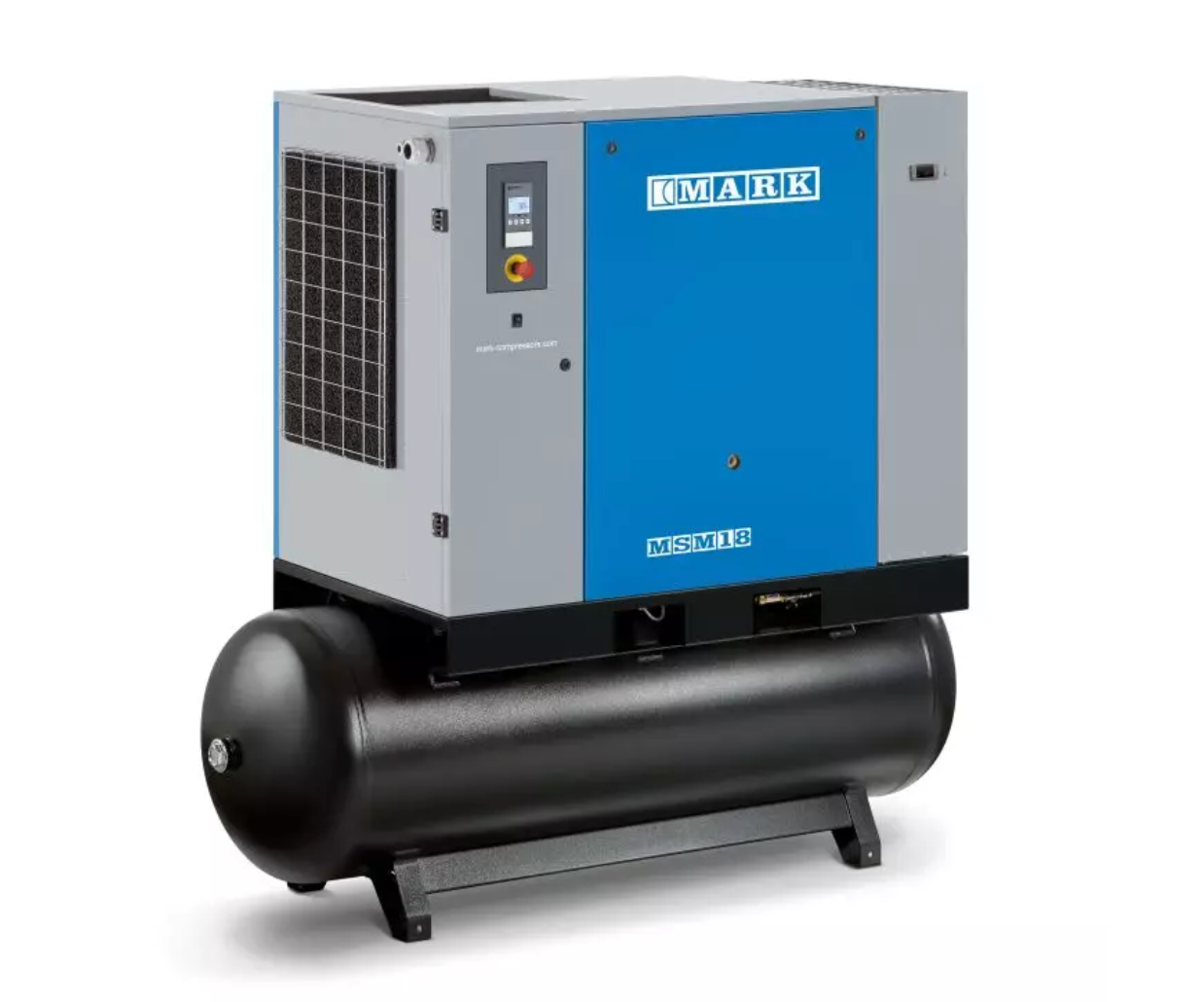 MARK Schraubenkompressor MSM 16D-500 15 kW/10 bar, Kältetrockner, 500 l AD2000