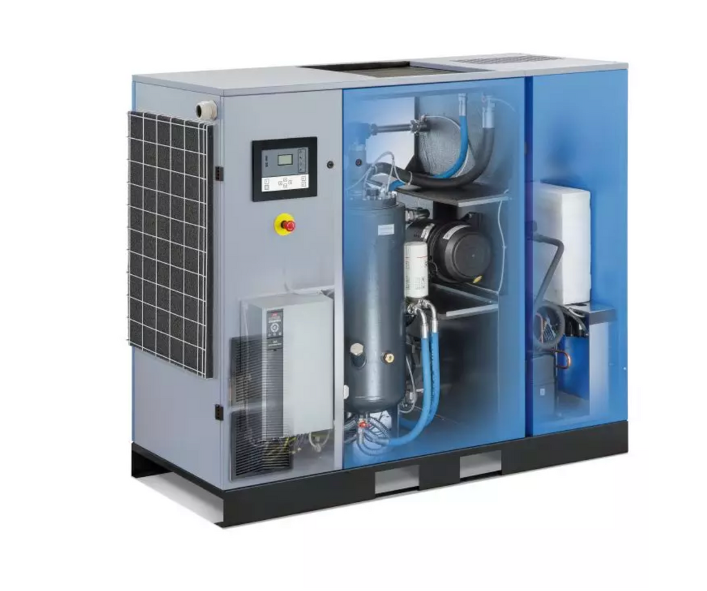 MARK Schraubenkompressor RMB 25D IVR 26 kW/5-13 bar, inkl. Kältetrockner