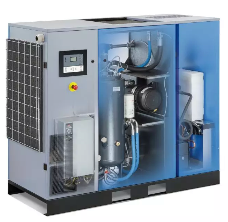 MARK-Schraubenkompressor RMB 26 - 10bar mit integrierten Kältetrockner mit Steuerung ES4000
